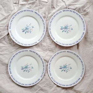American Bluebird by Landmark | 4 Dove Dessert Plates